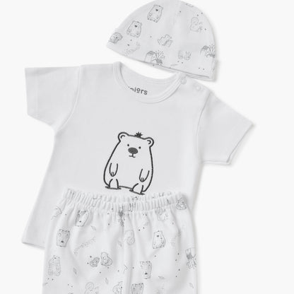 Juniors Bear Print 8-Piece Clothing Gift Set