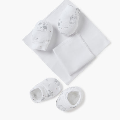 Juniors Bear Print 8-Piece Clothing Gift Set