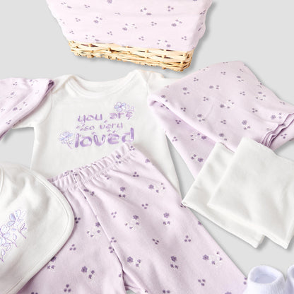 Set of 12 Juniors Clothing Gift Set with Floral Print