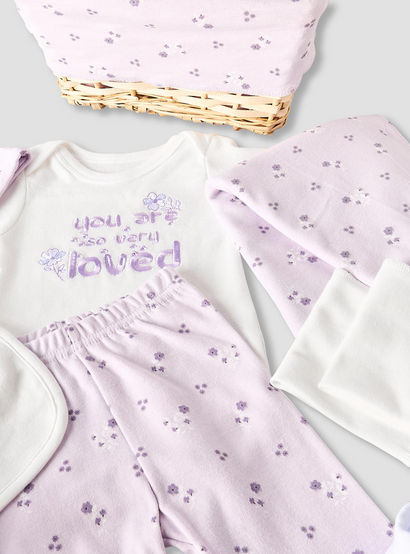 Set of 12 Juniors Clothing Gift Set with Floral Print-baby-girls-clothing-setsandcoords-image-13