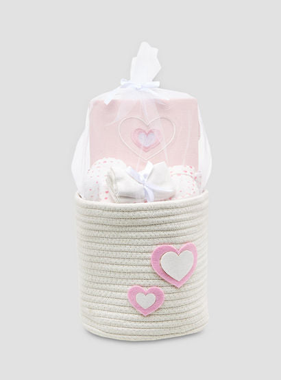 Set of 8 Juniors Clothing Gift Set with Heart Print-baby-girls-clothing-setsandcoords-image-1