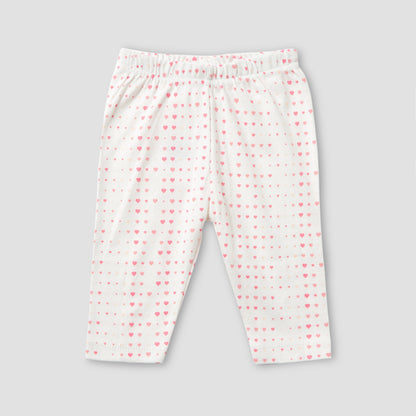 Set of 8 Juniors Clothing Gift Set with Heart Print