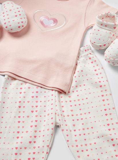 Set of 8 Juniors Clothing Gift Set with Heart Print-baby-girls-clothing-setsandcoords-image-9
