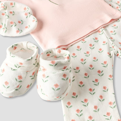 Set of 8 Juniors Clothing Gift Set with Floral Print