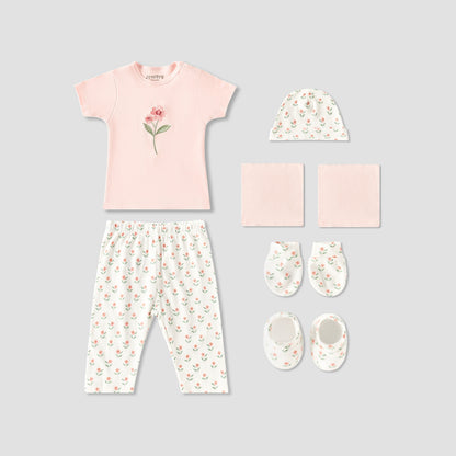 Set of 8 Juniors Clothing Gift Set with Floral Print