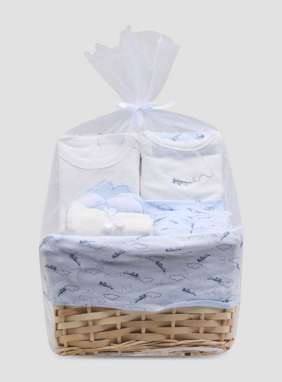 Set of 11 Juniors Clothing Gift Set with Aeroplane Print-baby-boys-clothing-setsandcoords-image-1