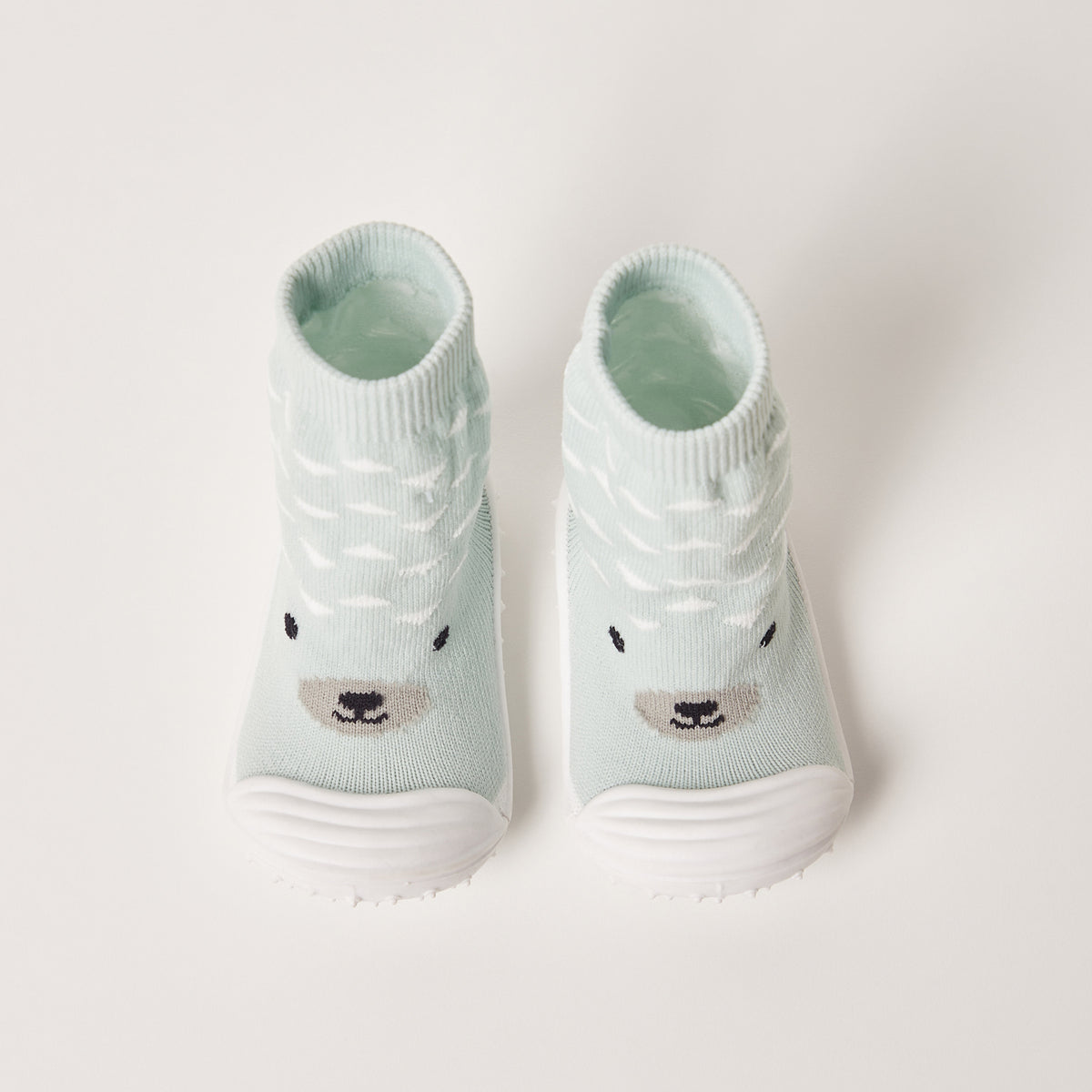 Juniors Bear Print Sneaker Booties
