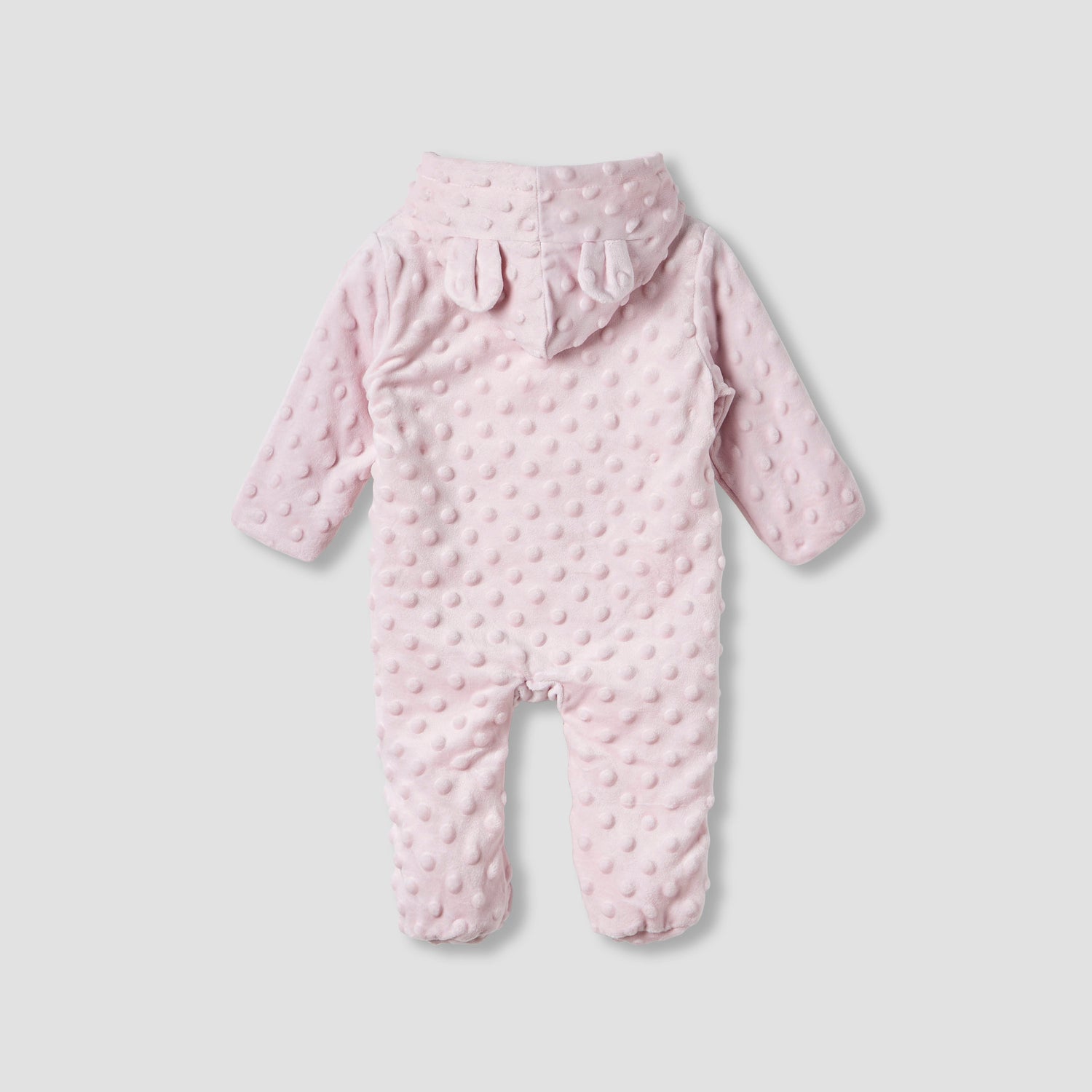 Juniors Hooded Sleepsuit with Closed Feet - Polyester - Long Sleeves