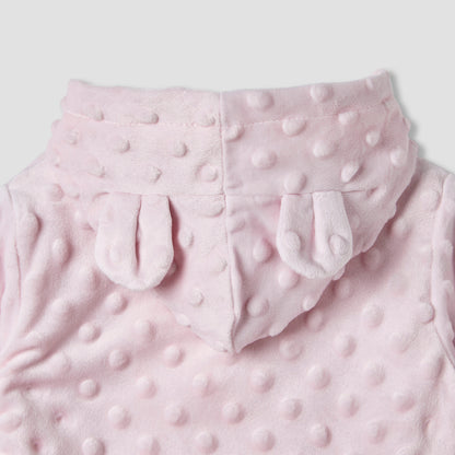 Juniors Hooded Sleepsuit with Closed Feet - Polyester - Long Sleeves