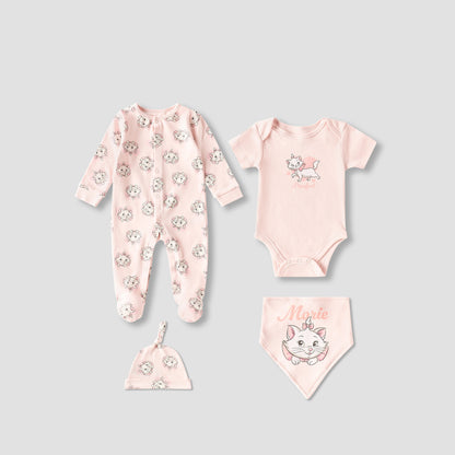 Set of 4 Disney Clothing Gift Set with Marie Print