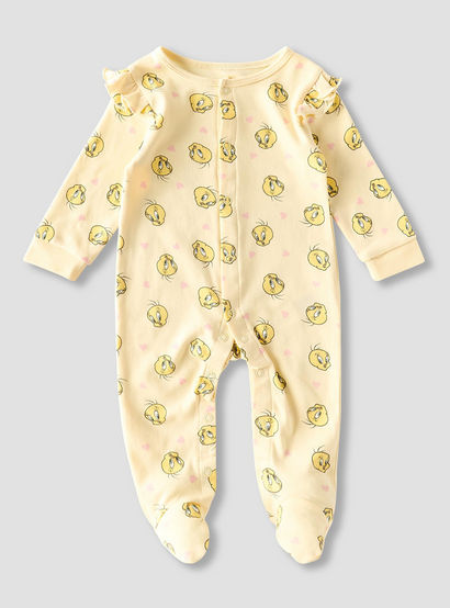 Set of 4 Disney Clothing Gift Set with Tweety Print-baby-girls-clothing-setsandcoords-image-3
