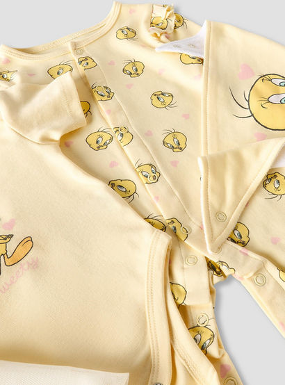 Set of 4 Disney Clothing Gift Set with Tweety Print-baby-girls-clothing-setsandcoords-image-7