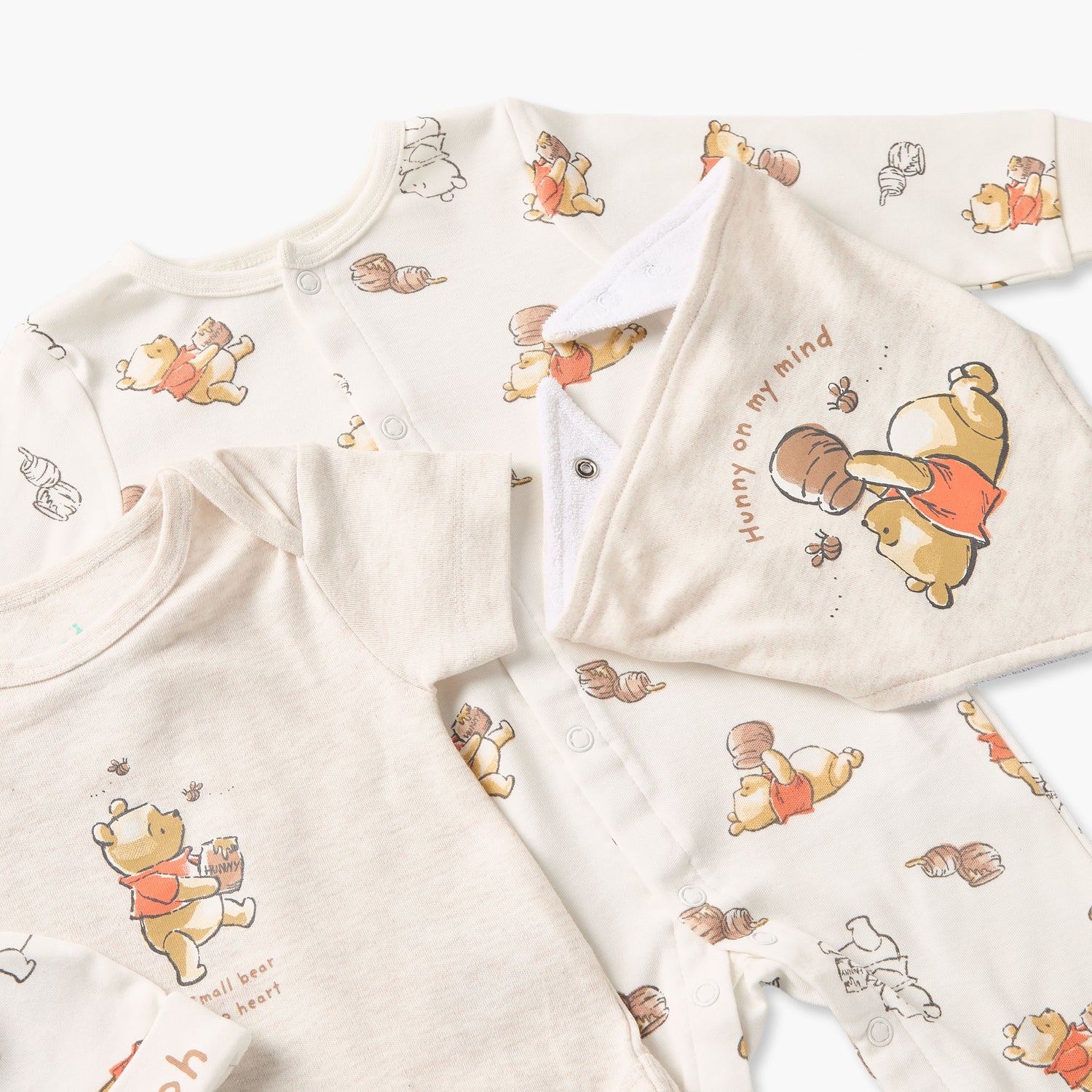 Set of 4 Disney Clothing Gift Set with Winnie The Pooh Print