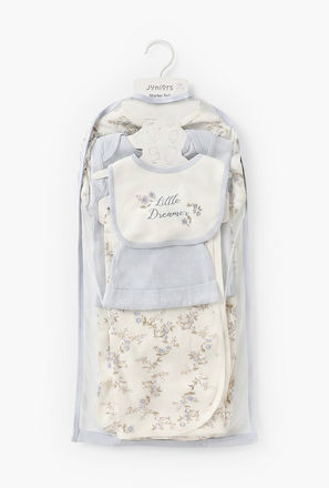 Set of 6 Juniors Clothing Gift Set with Floral Print