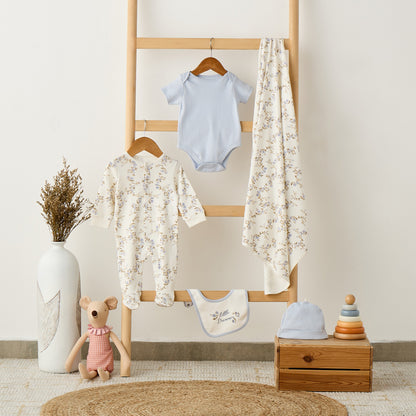 Set of 6 Juniors Clothing Gift Set with Floral Print