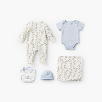 Set of 6 Juniors Clothing Gift Set with Floral Print