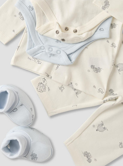 Set of 8 Juniors Clothing Gift Set with Barnyard Print-baby-boys-clothing-setsandcoords-image-11