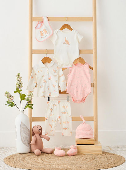 Set of 8 Juniors Clothing Gift Set with Assorted Prints-baby-girls-clothing-setsandcoords-image-12
