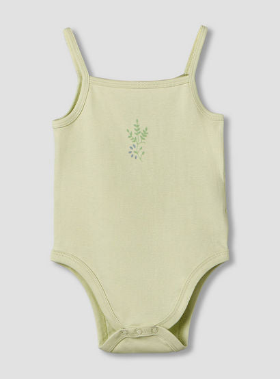 Pack of 3 Juniors Cotton Square Neck Sleeveless Bodysuit with Snap Button Closure-baby-girls-clothing-bodysuits-image-5