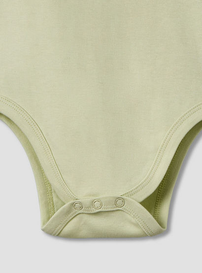 Pack of 3 Juniors Cotton Square Neck Sleeveless Bodysuit with Snap Button Closure-baby-girls-clothing-bodysuits-image-7