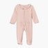Juniors Cotton Crew Neck Long Sleeves Sleepsuit with Snap Button Closure