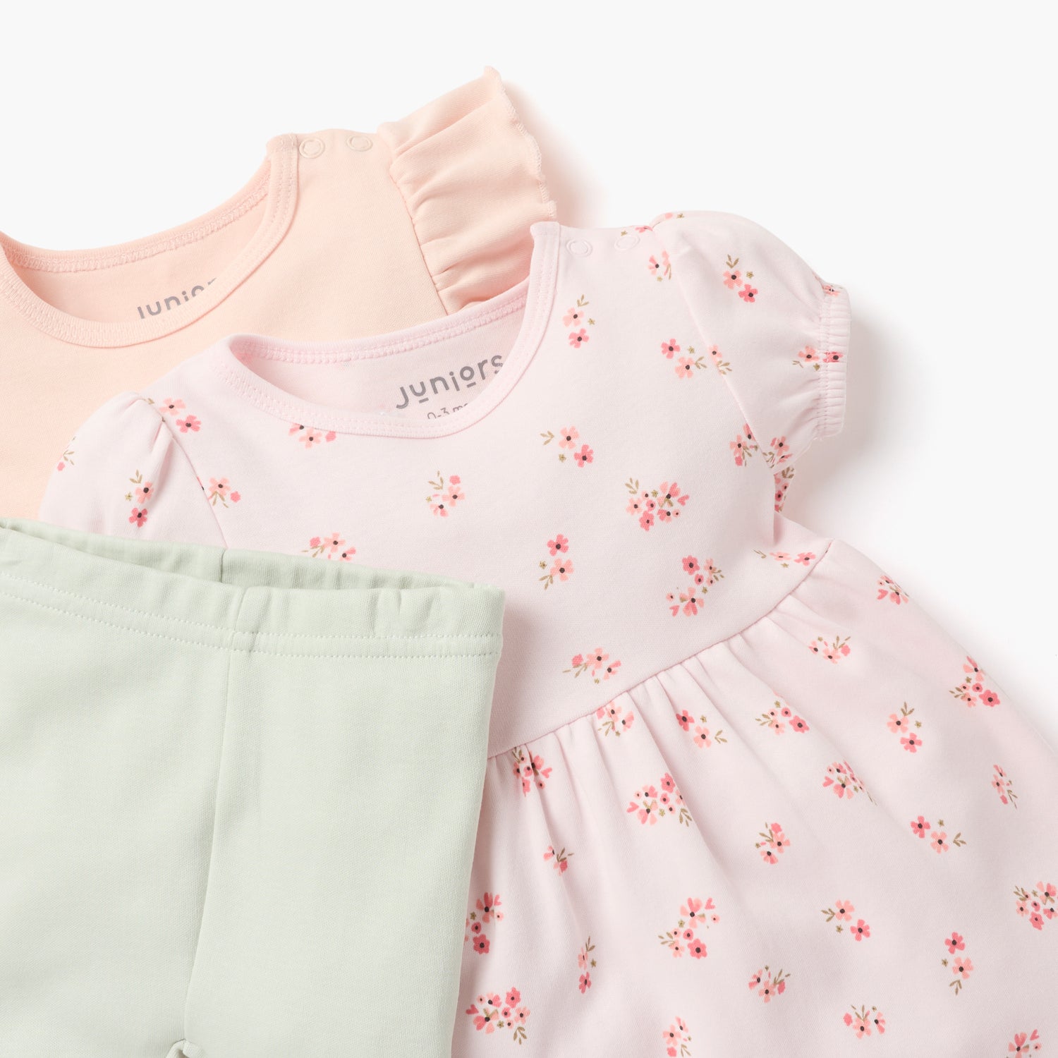 Juniors Assorted 3-Piece Dress and Leggings Set
