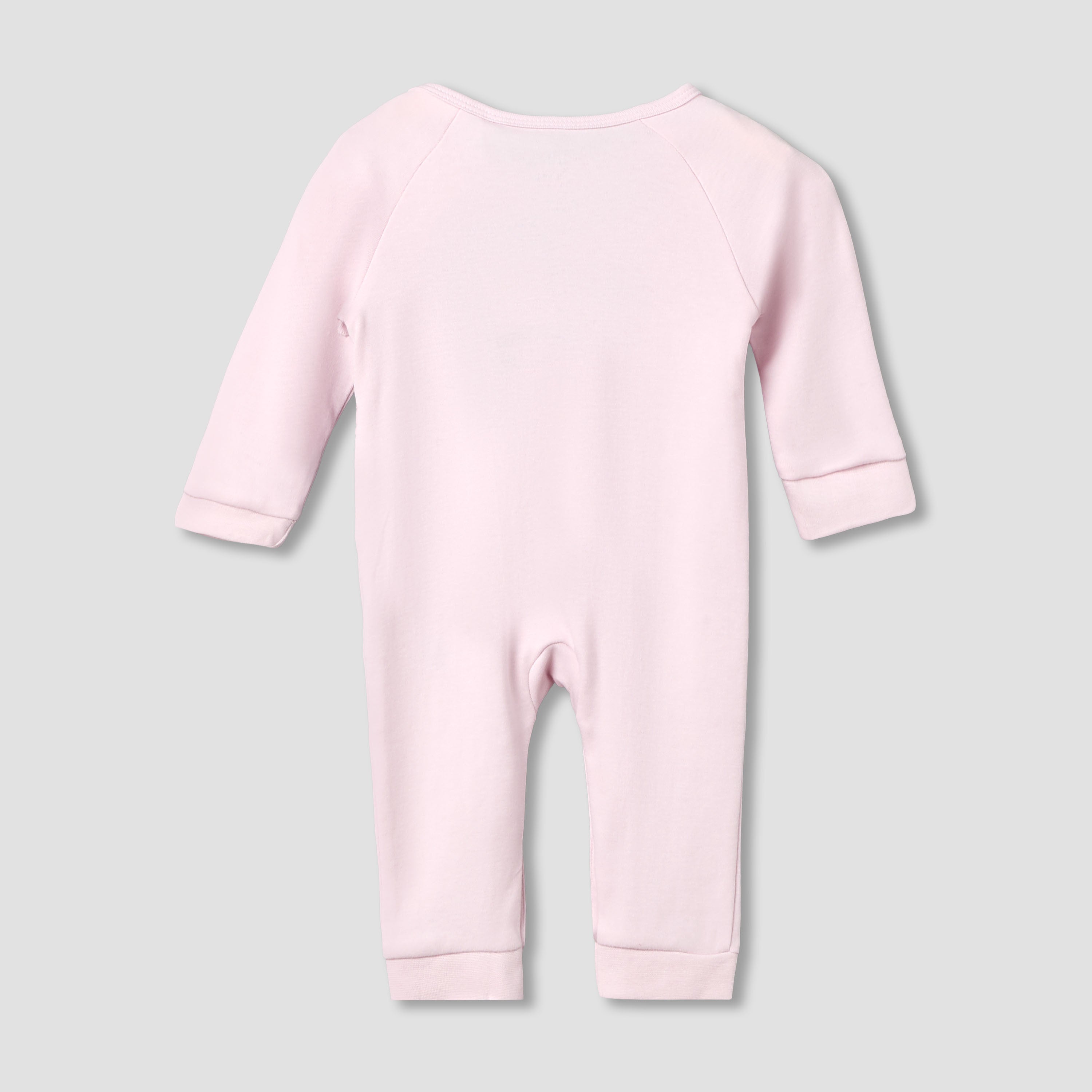 Disney Cotton Round Neck Long Sleeves Sleepsuit with Marie Print