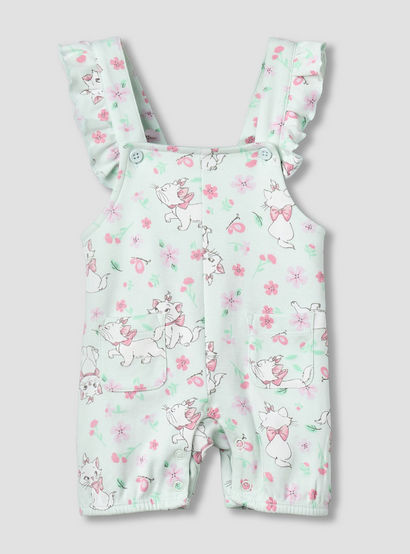 Disney Short Sleeves T-shirt and Dungaree with Marie Print-baby-girls-clothing-setsandcoords-image-3