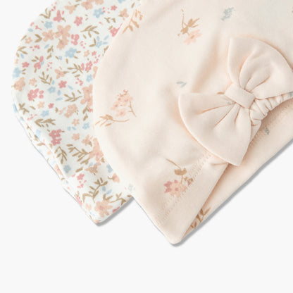 Pack of 2 Juniors Cap with Floral Print
