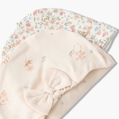 Pack of 2 Juniors Cap with Floral Print