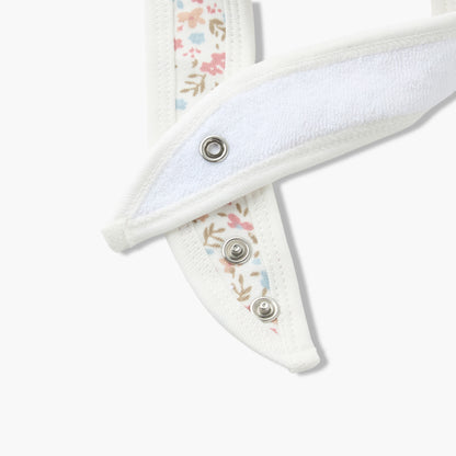 Pack of 2 Juniors Baby Bibs with Floral Print