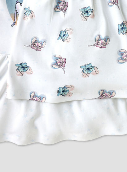 Disney Stitch and Angel Print Dress with Round Neck - Set of 2-baby-girls-clothing-dressesandjumpsuits-image-5