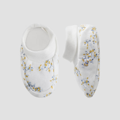 Pack of 2 Juniors Booties with Ribbed Hem- Slip-On