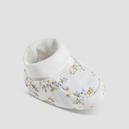 Pack of 2 Juniors Booties with Ribbed Hem- Slip-On