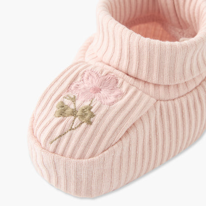 Pack of 2 Juniors Booties with Floral Design