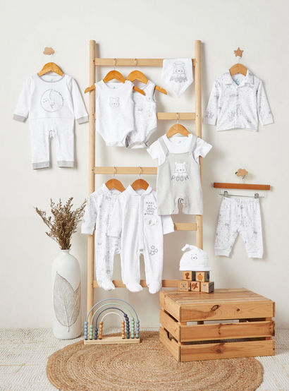 Disney Cotton Collared Long Sleeves Sleepsuit with Winnie the Pooh Print-baby-boys-clothing-nightwear-sleepsuits-image-6