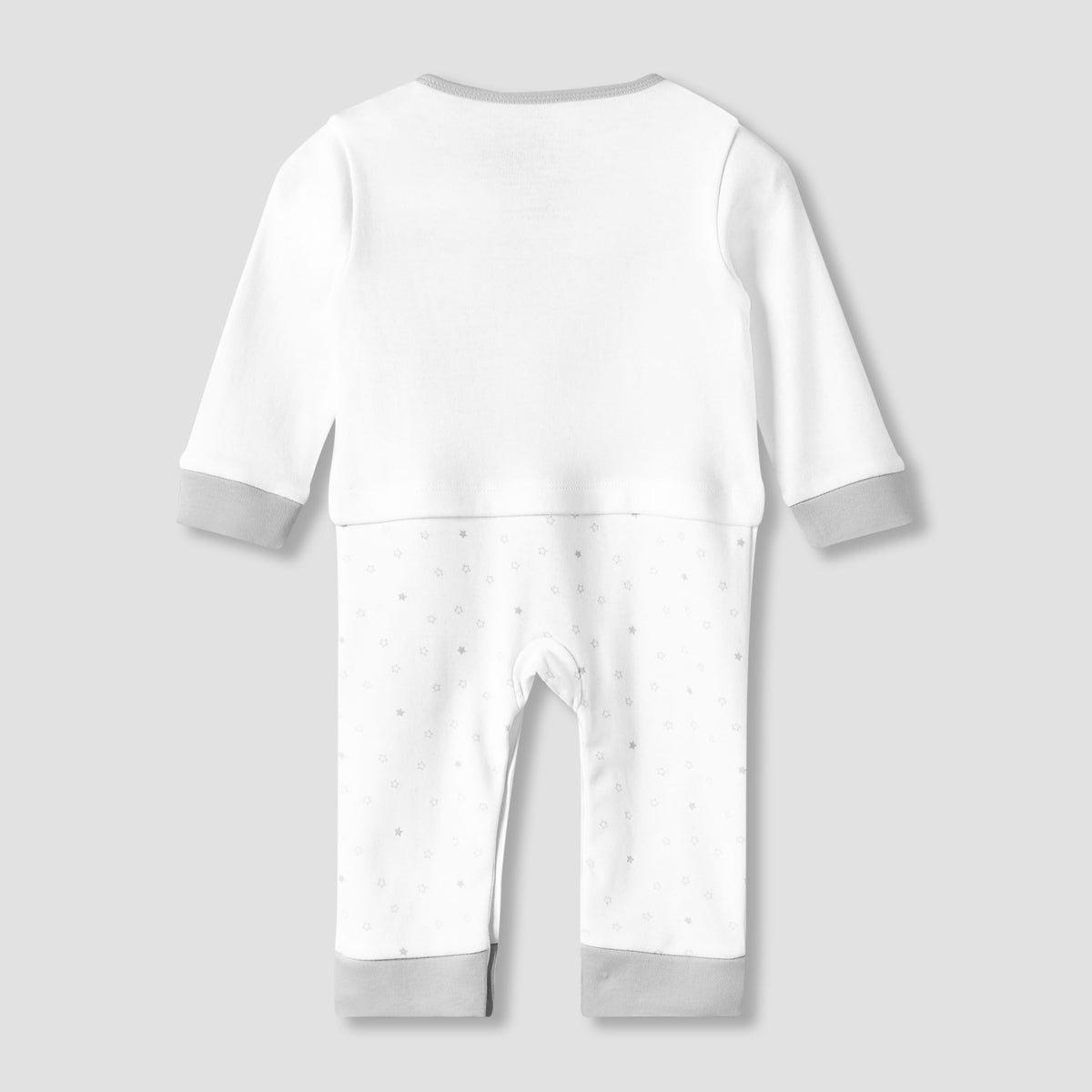 Disney Cotton Crew Neck Long Sleeves Sleepsuit with Winnie the Pooh Print