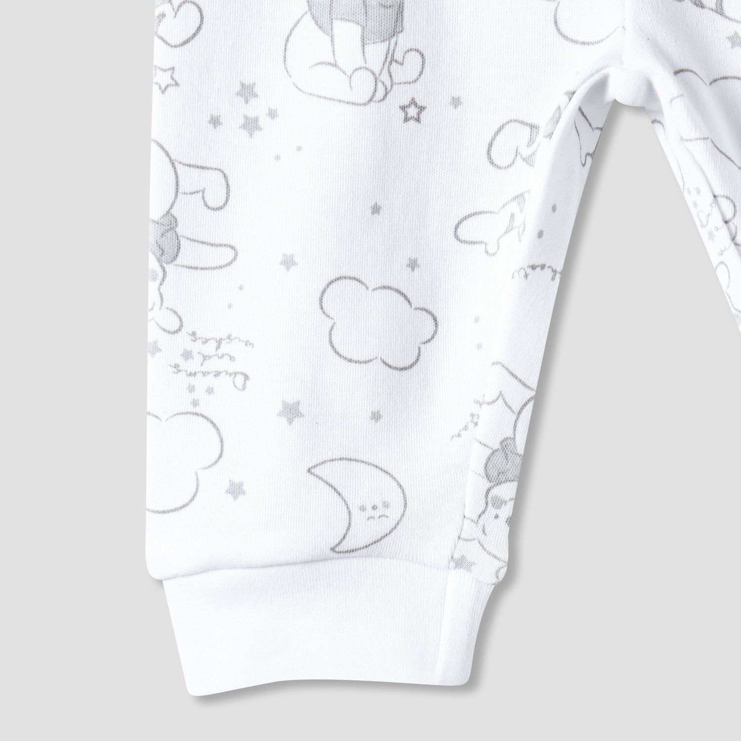 Disney Cotton Collared Neck Long Sleeve Pyjama Set with Winnie The Pooh Print