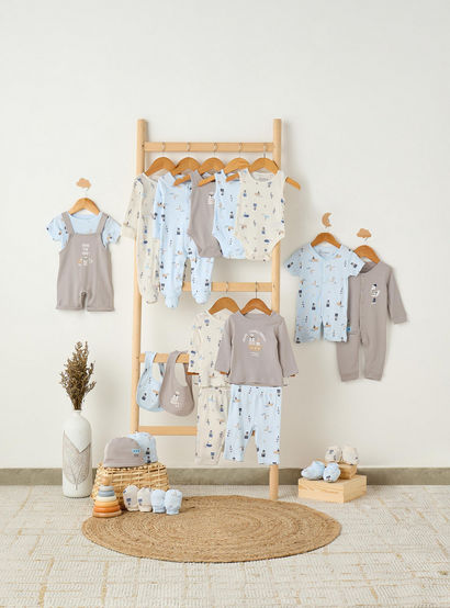 Pack of 2 Juniors Cotton Round Neck Long Sleeves Pyjama Set with Nautical Print-baby-boys-clothing-nightwear-pyjamasets-image-15
