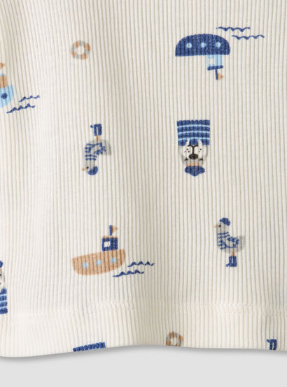 Pack of 2 Juniors Cotton Round Neck Long Sleeves Pyjama Set with Nautical Print-baby-boys-clothing-nightwear-pyjamasets-image-8
