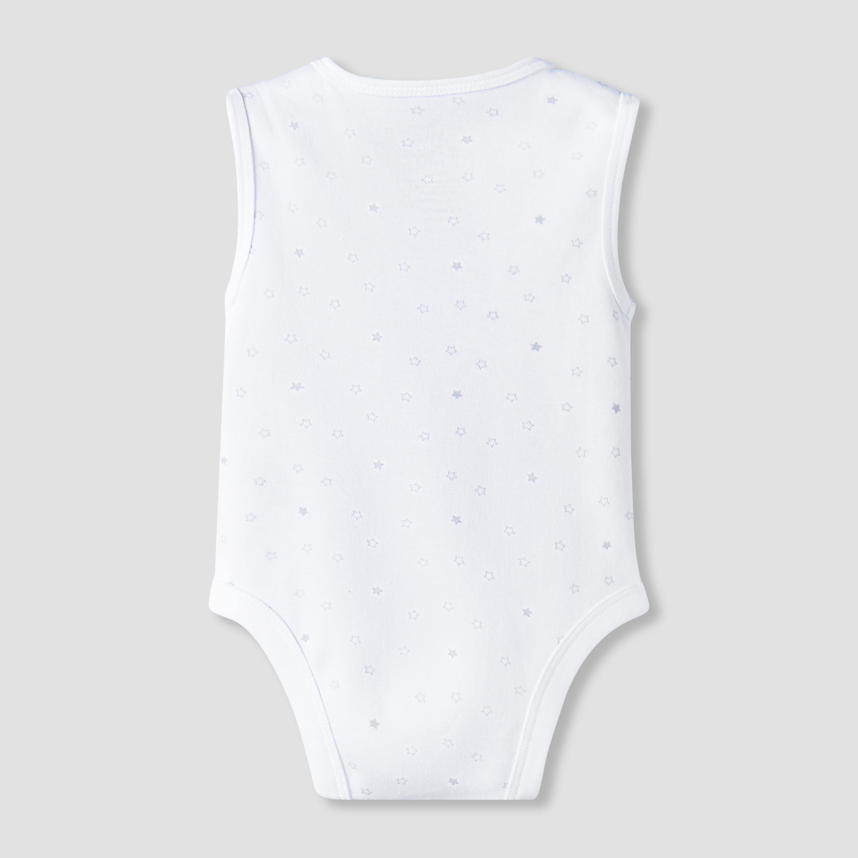 Pack of 2 Disney Round Neck Sleeveless Bodysuit with Winnie the Pooh Print