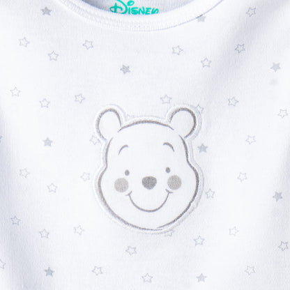 Pack of 2 Disney Round Neck Sleeveless Bodysuit with Winnie the Pooh Print
