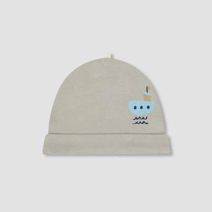 Pack of 2 Juniors Cap with Nautical Print