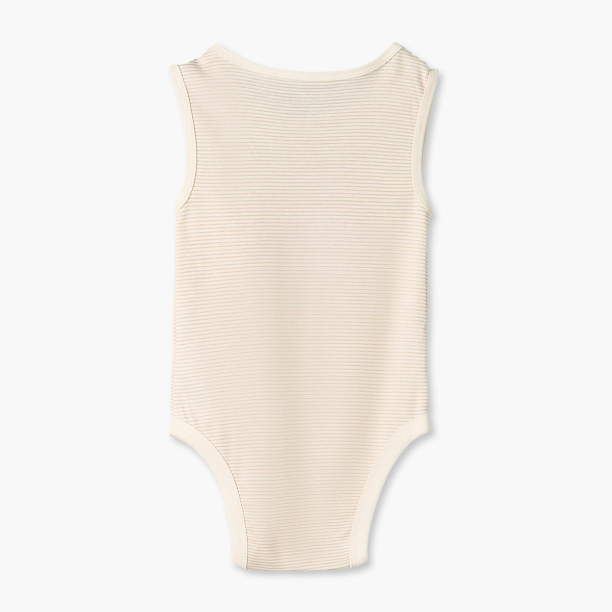 Pack of 2 Juniors Crew Neck Sleeveless Bodysuit with Snap Button Closure