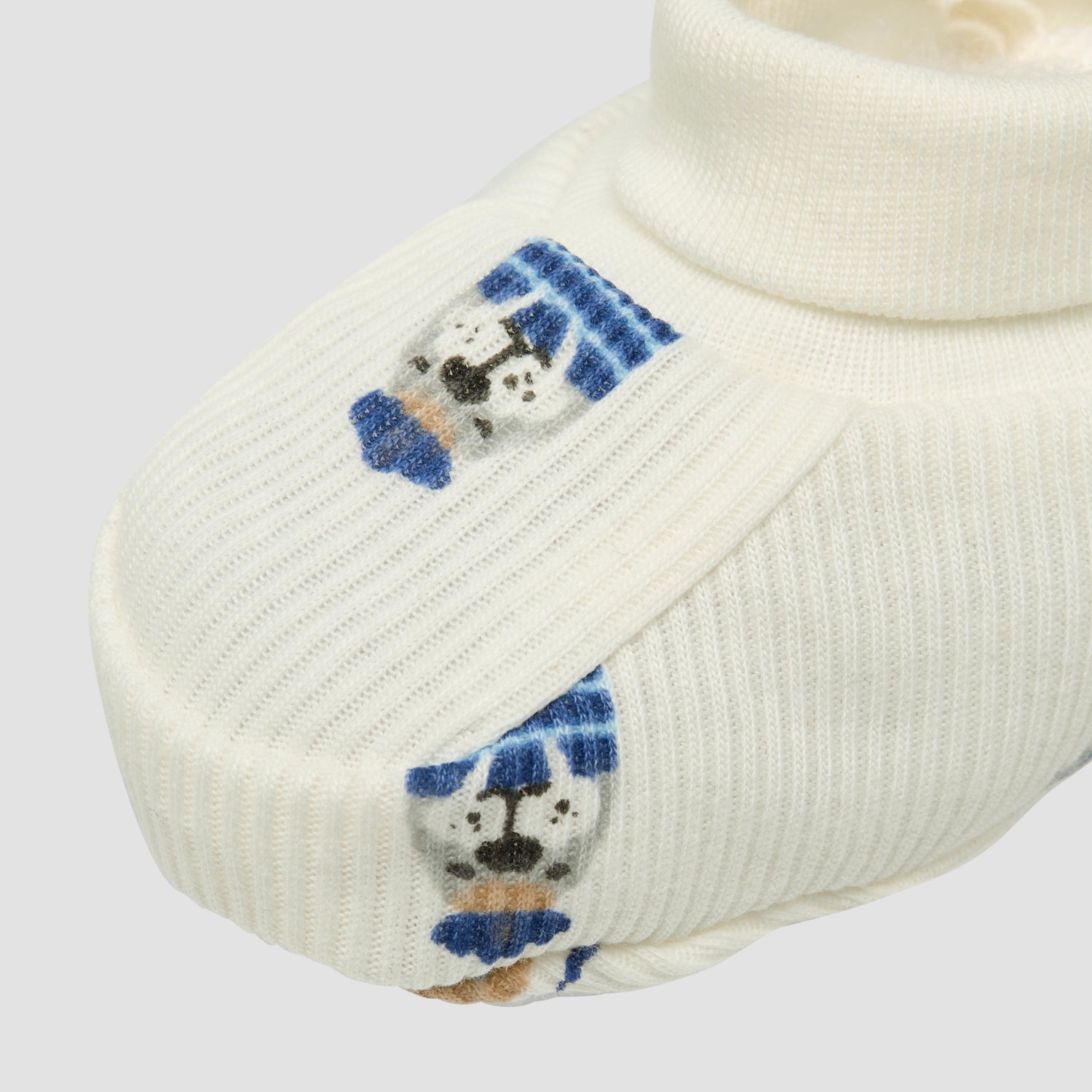 Pack of 2 Juniors Booties with Elasticated Cuff, Printed