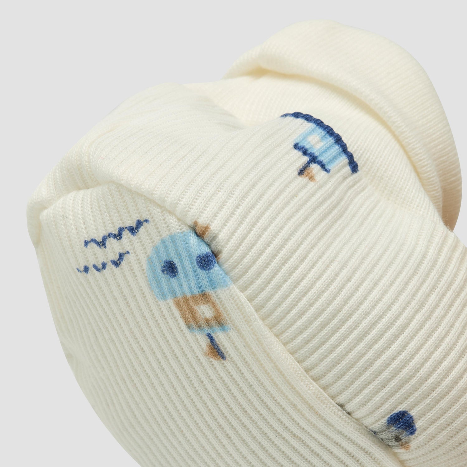 Pack of 2 Juniors Booties with Elasticated Cuff, Printed