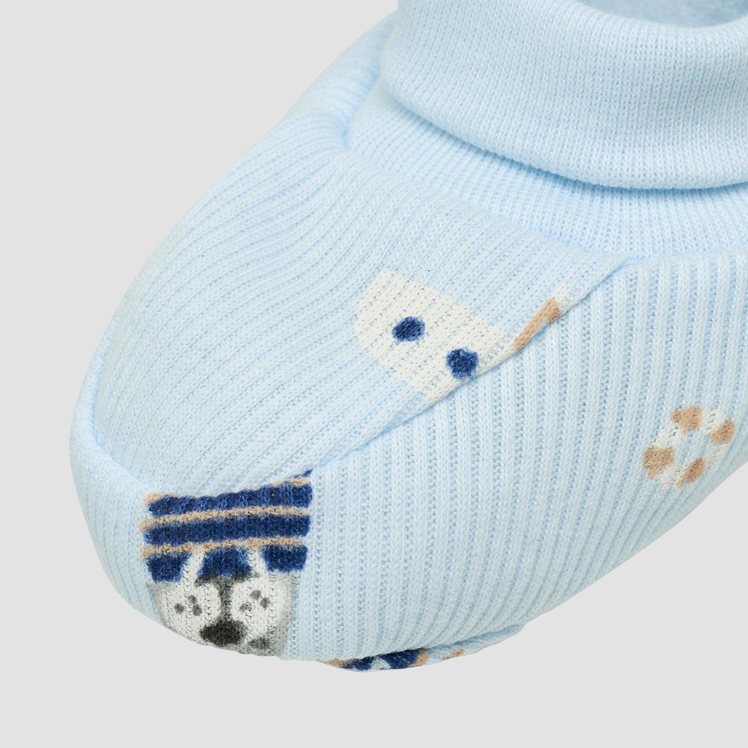 Pack of 2 Juniors Booties with Elasticated Cuff, Printed