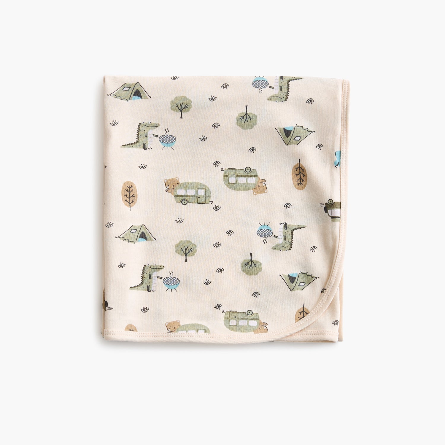 Juniors Graphic Print Receiving Blanket - 70x70 cm