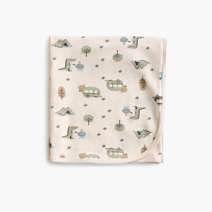 Juniors Graphic Print Receiving Blanket - 70x70 cm