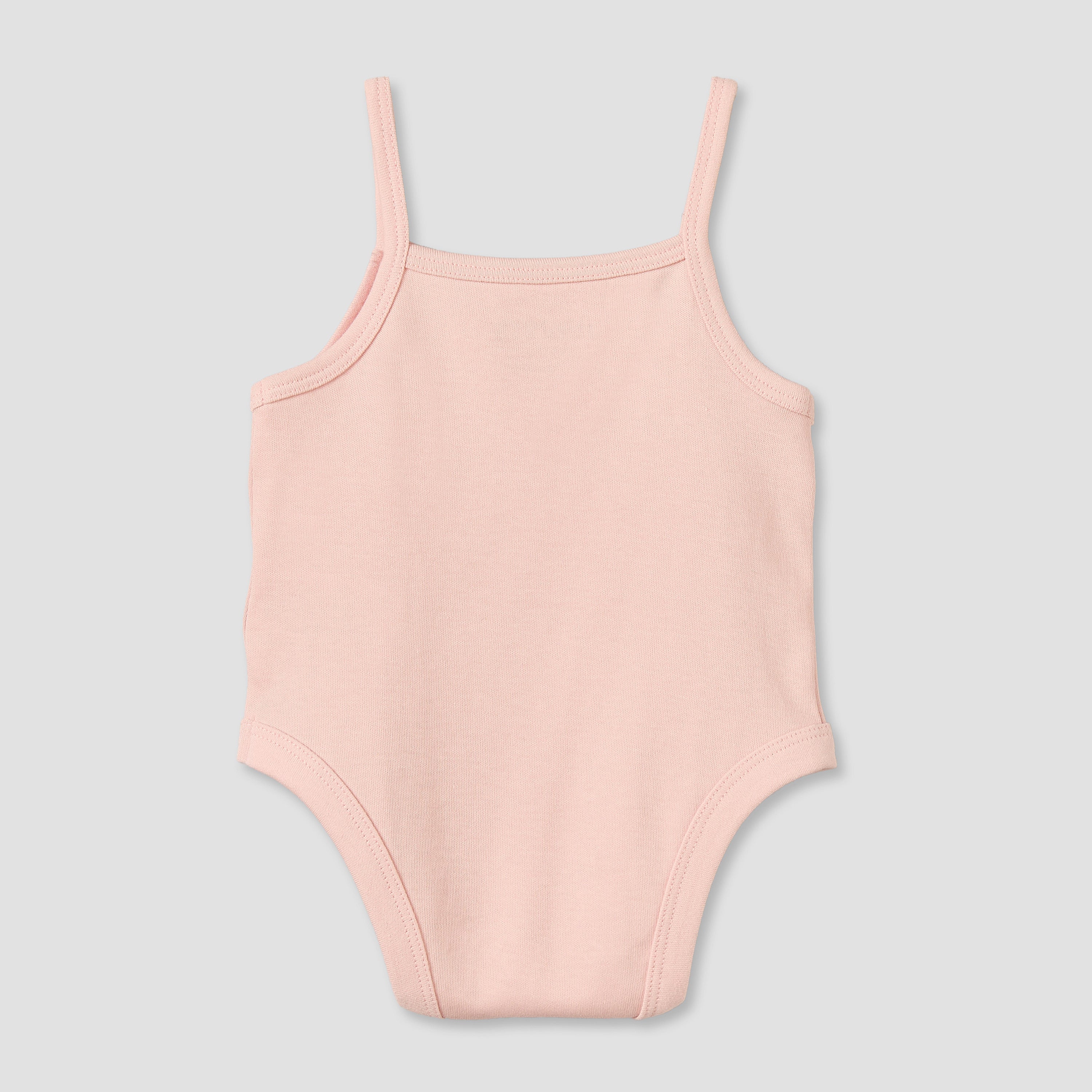 Pack of 3 Juniors Cotton Strappy Bodysuit with Floral Print